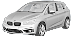 BMW F45 B1013 Fault Code